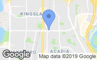 Map of Coach Hill, AB