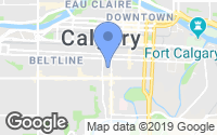 Map of Coach Hill, AB