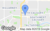 Map of Coach Hill, AB