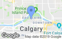 Map of Coach Hill, AB