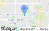 Map of Coach Hill, AB