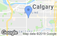 Map of Coach Hill, AB
