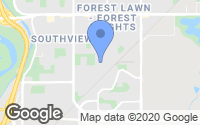 Map of Coach Hill, AB