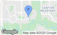 Map of Coach Hill, AB