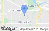 Map of Coach Hill, AB