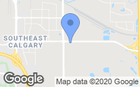 Map of Coach Hill, AB