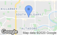 Map of Coach Hill, AB