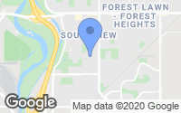 Map of Coach Hill, AB