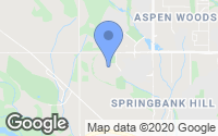 Map of Coach Hill, AB