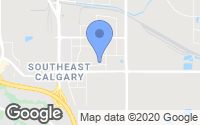 Map of Coach Hill, AB