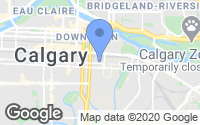 Map of Coach Hill, AB